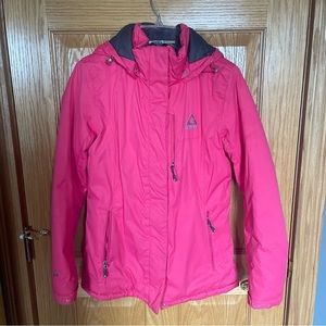Gerry ski jacket - pink, small
